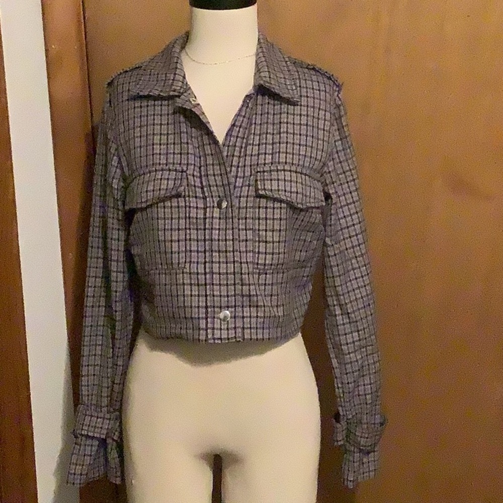 Plaid  jacket